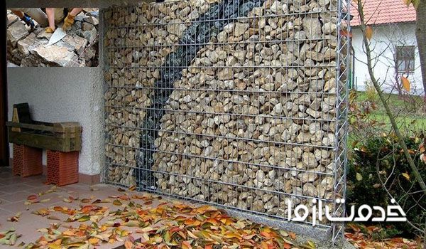 ساخت دیوار سنگی 