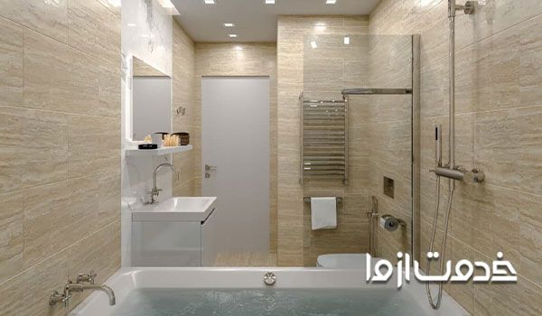 دیوار پوش سنگی تراورتن