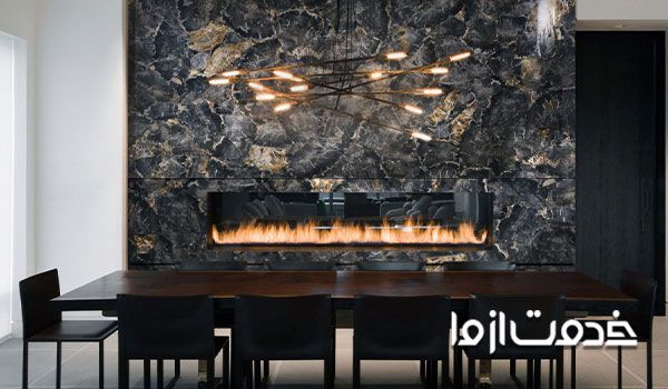 نحوه نصب سنگ اسلب در منزل