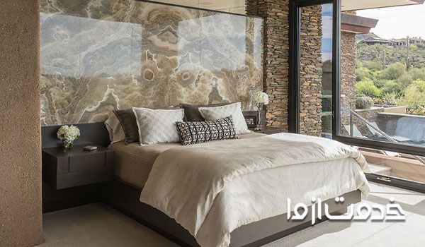 نصب سنگ اسلوب درطراحی داخلی