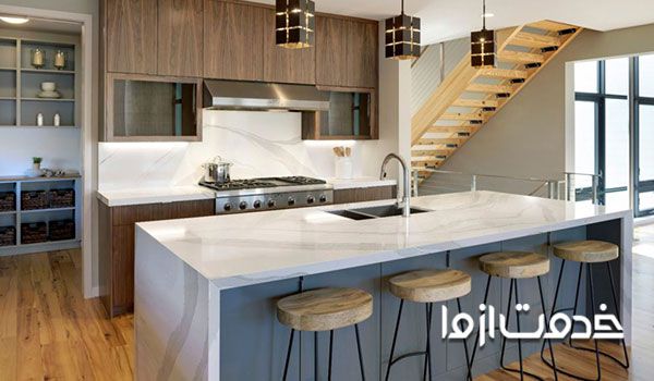 نحوه کار گذاشتن سنگ اسلب