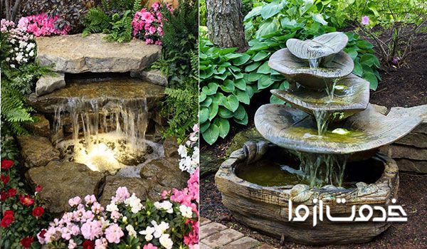 قیمت آبنما سنگی باغی