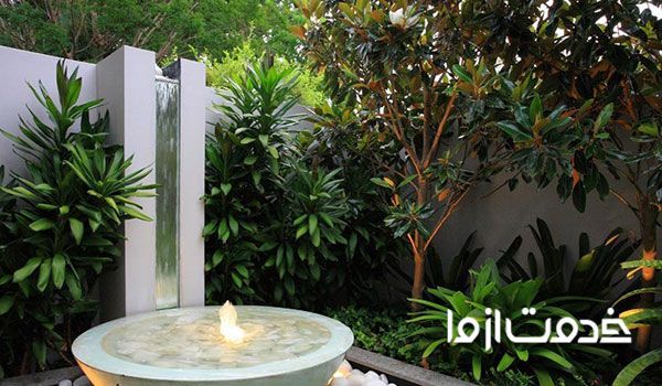 آبنما سنگی مدرن و جدید