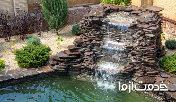 آبنما سنگی باغی