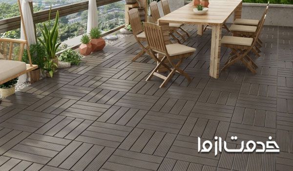 موزاییک پلیمری برای بالکن