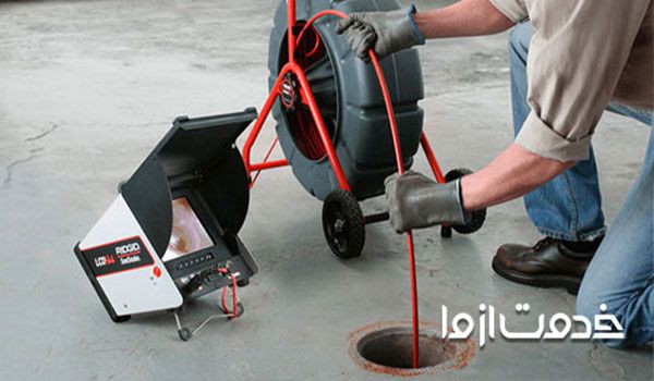 فنر زنی لوله فاضلاب