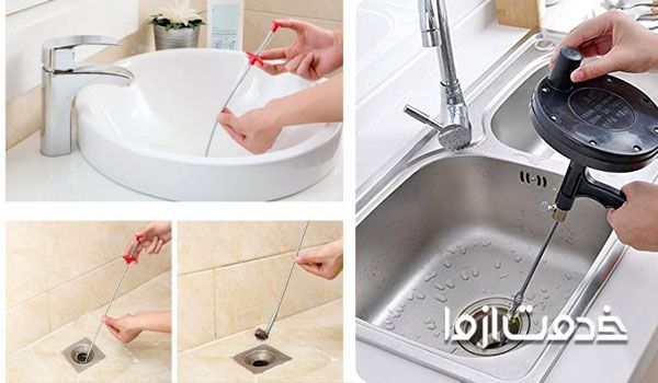 طریقه فنر زدن لوله فاضلاب