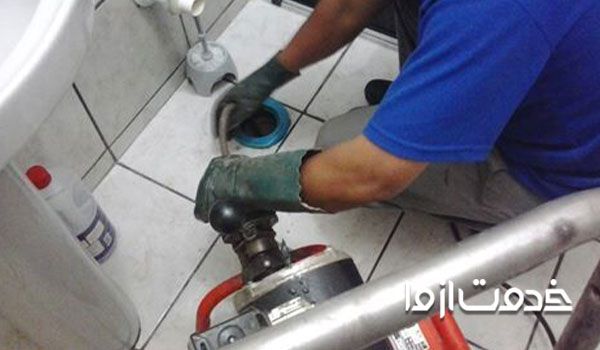 چگونه گرفتگی لوله فاضلاب با سیمان