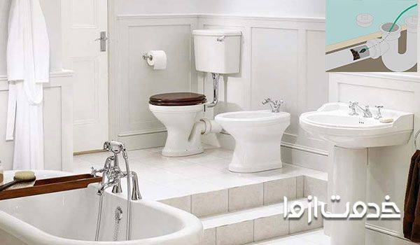 روش‌های رفع گرفتگی لوله حمام