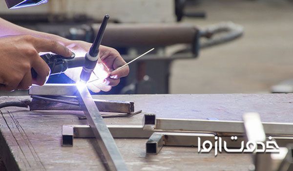 ژل جوشکاری استیل و سیم جوش استیل