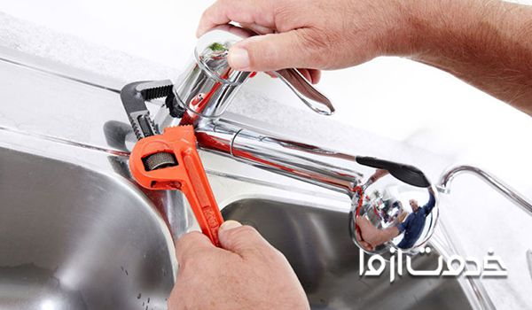 نحوه نصب شیر ظرفشویی شلنگدار