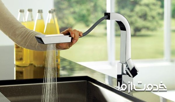 شیزآلات ظرفشویی و نحوه بستن شیر ظرفشویی