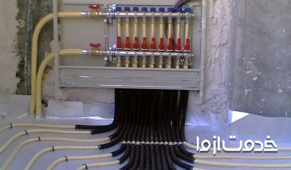 اصول لوله کشی کلکتوری در ساختمان