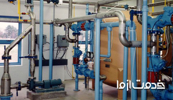 سیستم لوله کشی آبرسانی ساختمان