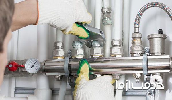 انواع  لوله کشی ساختمان بر اساس نوع تجهیزات