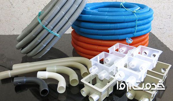 تجهیزات اجرای لوله برق ساختمان
