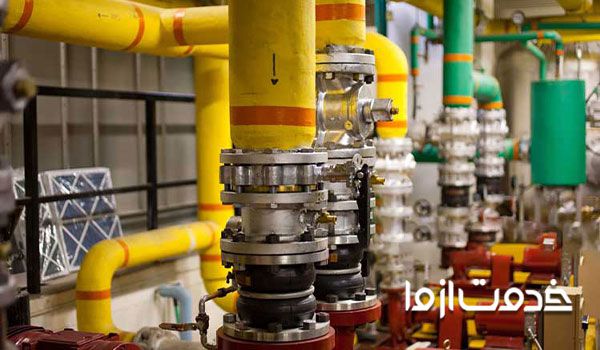 مراحل لوله کشی موتورخانه ساختمان