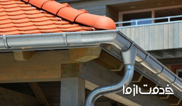 مراحل لوله کشی باران در ساختمان 