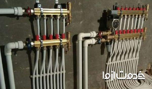 مراحل اجرای لوله کشی 5 لایه