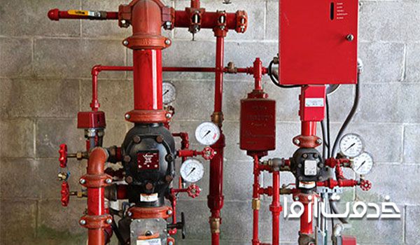 روش اسپرینکلر در لوله کشی اتش نشانی