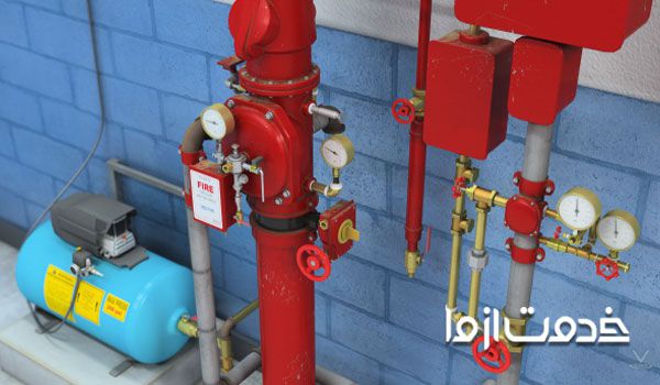 روش خشک در لوله کشی اتش نشانی