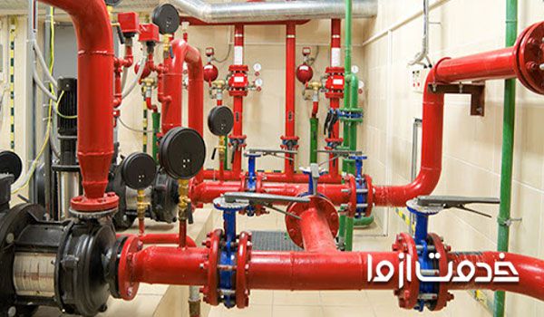 طراحی لوله کشی آتش نشانی در منازل مسکونی