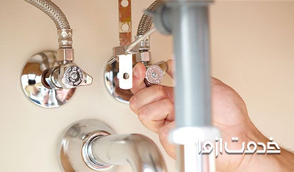 تعویض شلنگ شیر روشویی