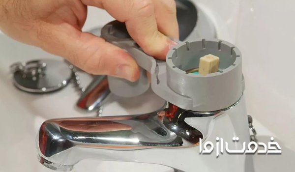 مشکل آب سرد و گرم شیر اهرمی