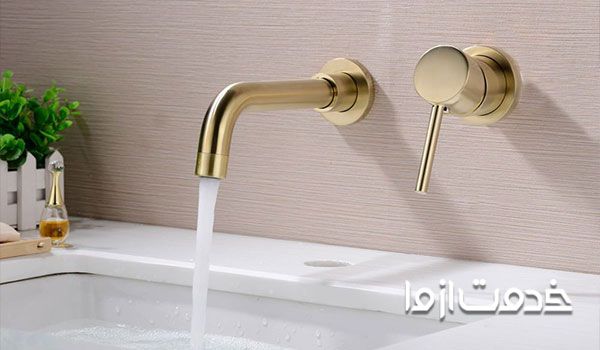 نحوه نصب شیرآلات توکار شودر