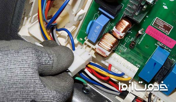 خرابی رله برد کولر گازی