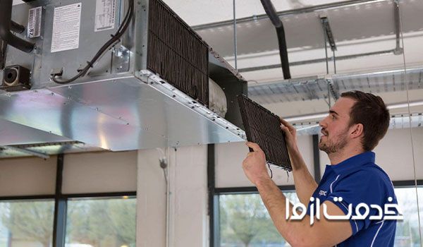 تعمیر داکت اسپلیت در تهران