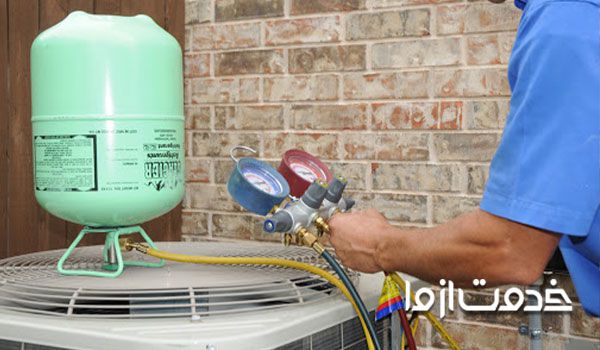 فشار گاز r410