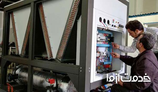 روغن کمپرسور در تست وضعیت چیلر تراکمی