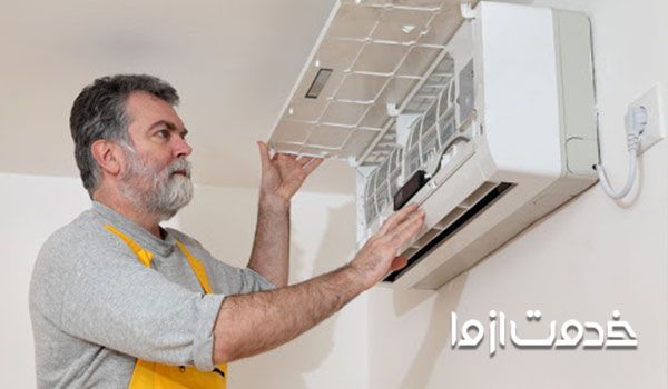 نهایی سازی نصب کولر گازی (اسپیلت) ایران رادیاتور