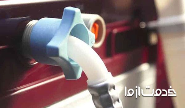 جداسازی تجهیزات ورودی آب برای جا به جایی ظرفشویی