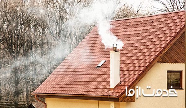 نحوه  نصب دودکش موتورخانه