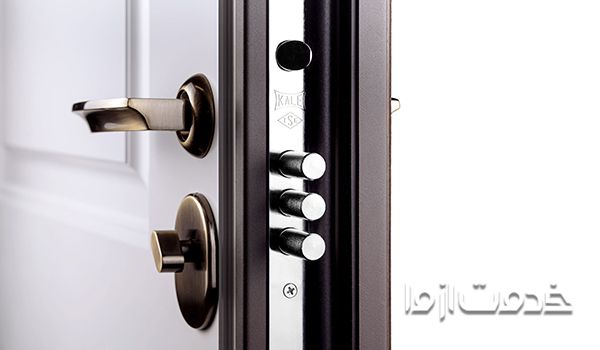 مراحل تنظیم درب ضد سرقت