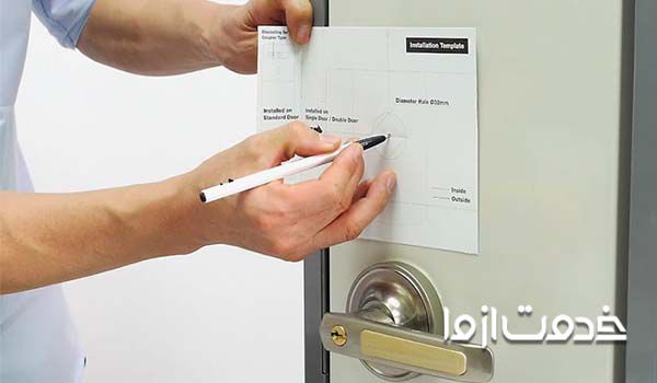 نصب قفل دیجیتل و قفل هوشمند