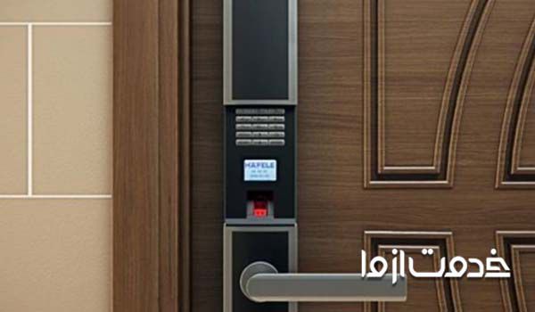 مراحل نصب قفل الکترونیکی و قفل هوشمند