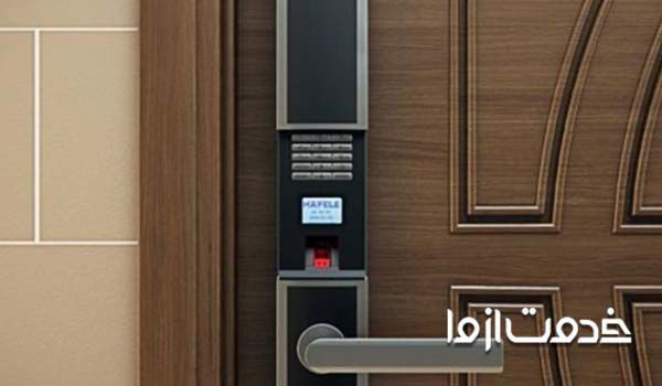 مراحل نصب قفل الکترونیکی و قفل هوشمند