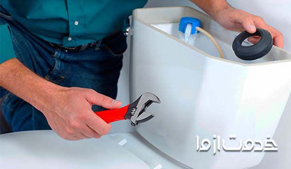 عیب یابی سیفون توالت