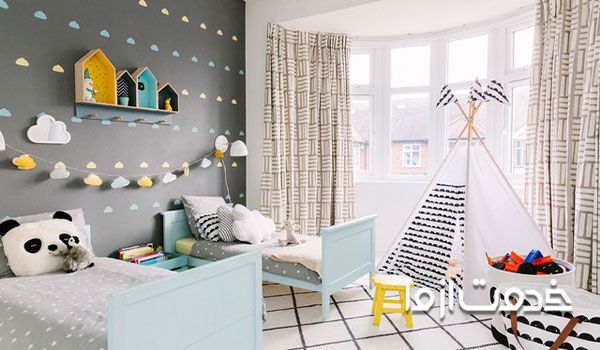 رنگ اتاق کودک