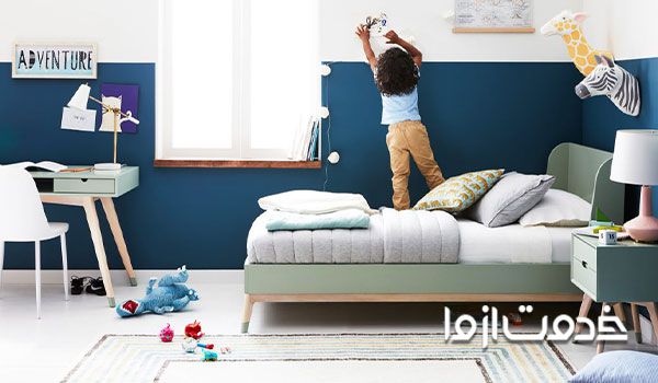 رنگ اتاق کودک مشترک دختر و پسر