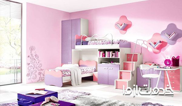 رنگ آمیزی اتاق کودک