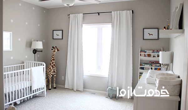 رنگ اتاق کودک