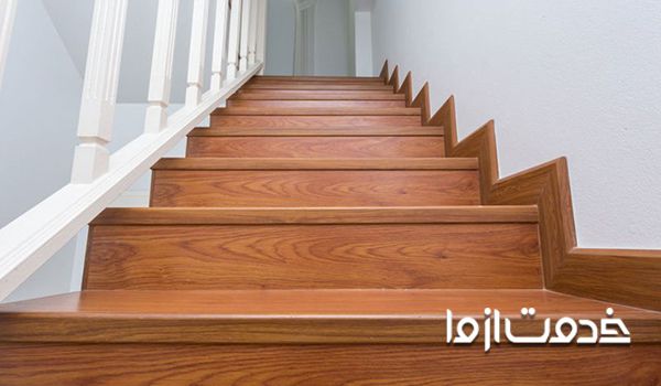  بهترین شیوه نصب پارکت لمینت روی پله