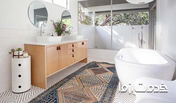 بهترین طرح کاشی حمام و کاشی کاری توالت