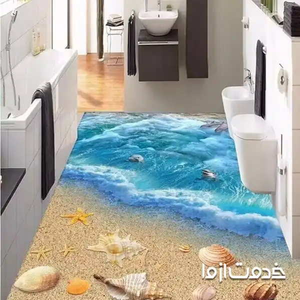 کاشی‌های بافت‌دار با الگوهای برجسته و سه‌بعدی