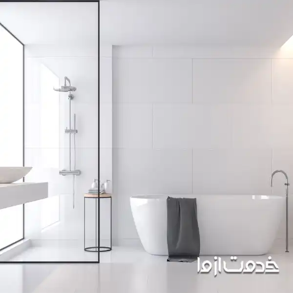 کاشی‌های با طرح‌های مینیمالیستی از مدل جدید کاشی حمام و دستشویی