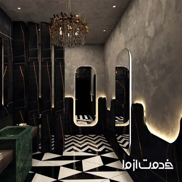 کاشی‌های با طرح‌های انتزاعی و هنری